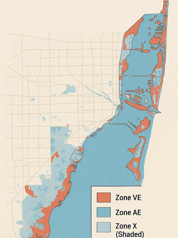 flood zones Miami