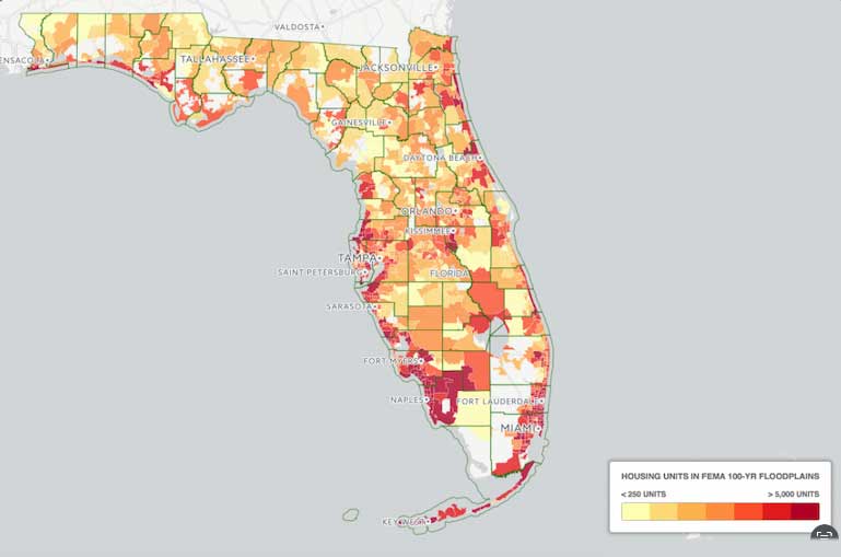 flood zones Florida